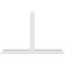 Ekena Millwork Portland Architectural Grade PVC Gable Bracket, 96"W x 64"H x 6"D x 6"F, 16/12 Pitch GBP096X64X0606POR00 - alternate 3